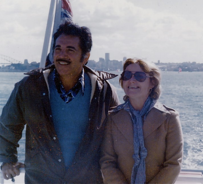 Mi madre con mi padre, hace ,,,mmmhhhhh